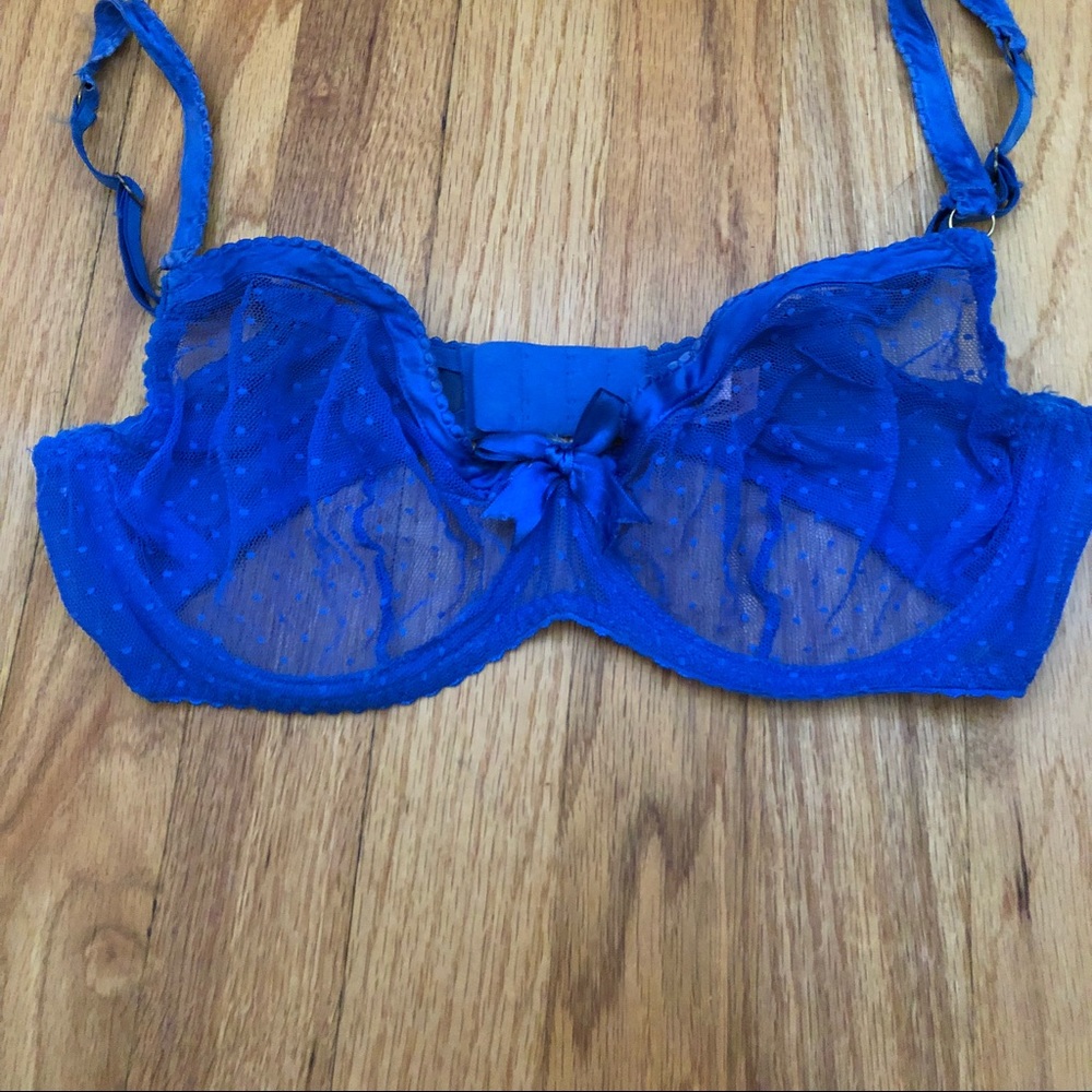 Agent Provocateur Bra Blue Josie